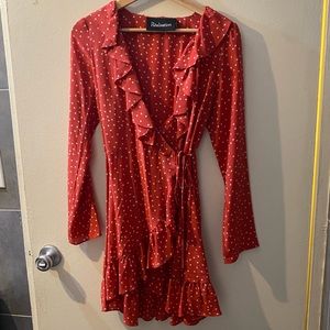 Realisation par Alexandra dress in red star